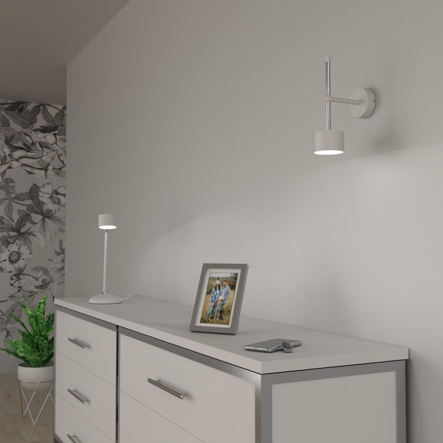 Seinavalgusti ARENA 1xGX53/11W/230V valge/läikiv kroom