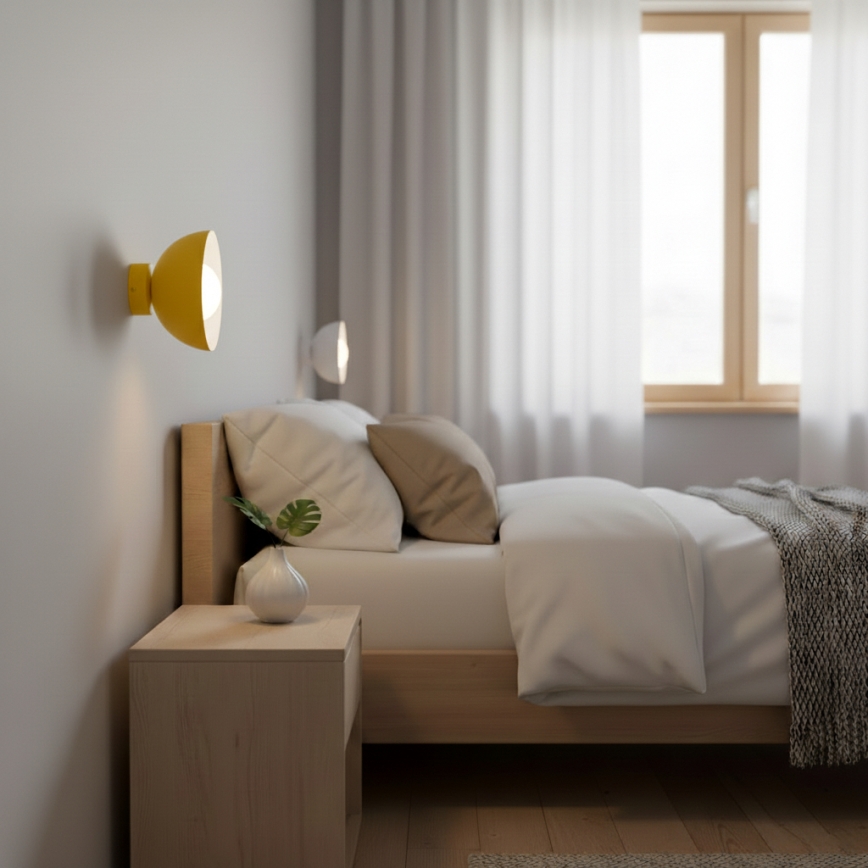 Seinavalgusti BIBI 1xG9/8W/230V oranž