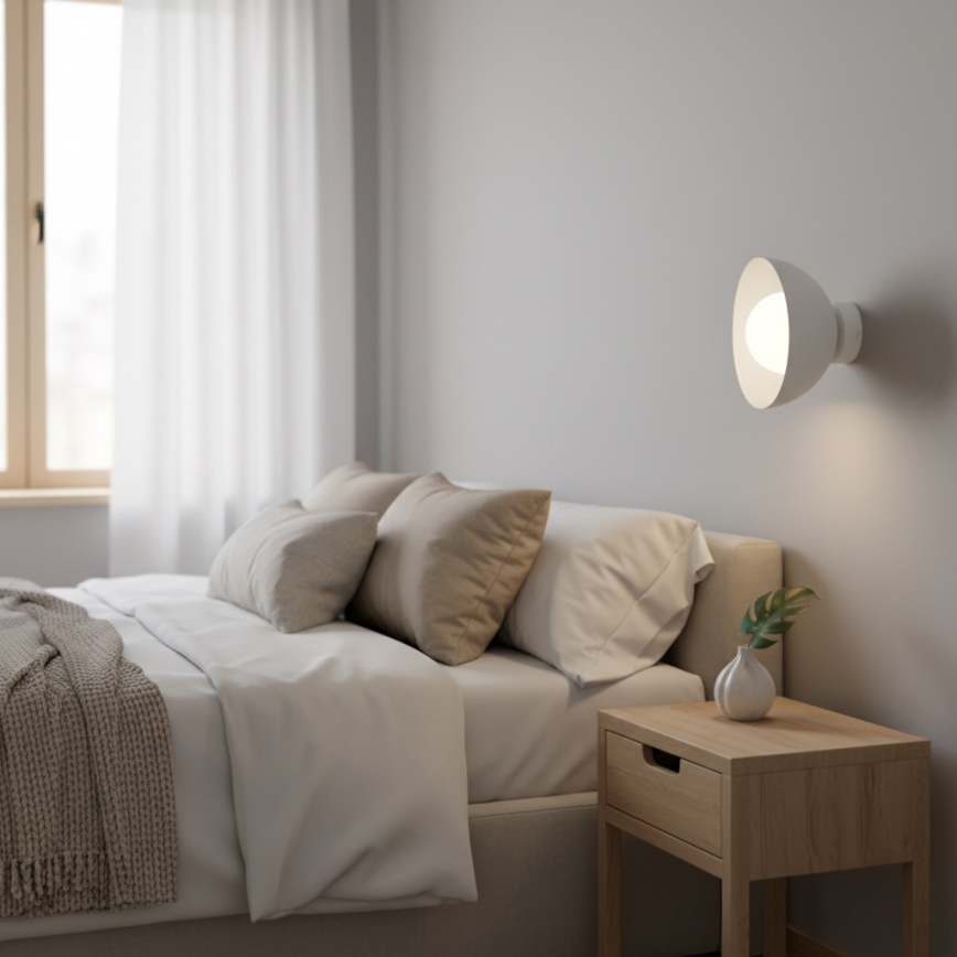 Seinavalgusti BIBI 1xG9/8W/230V valge