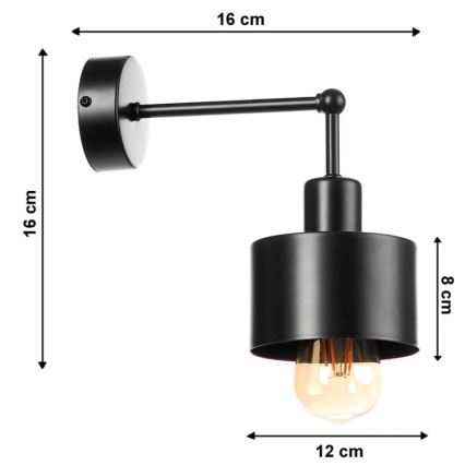 Seinavalgusti BODO 1xE27/60W/230V