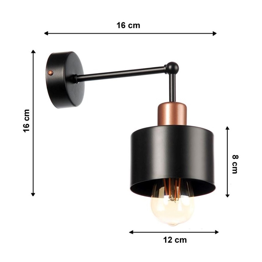 Seinavalgusti BODO 1xE27/60W/230V