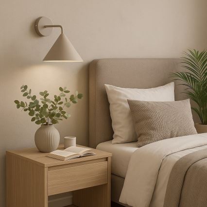 Seinavalgusti CAPITAL 1xGX53/15W/230V pruunikashall