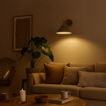 Seinavalgusti CAPITAL 1xGX53/15W/230V pruunikashall