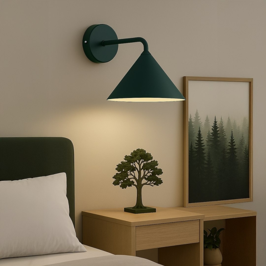 Seinavalgusti CAPITAL 1xGX53/15W/230V roheline