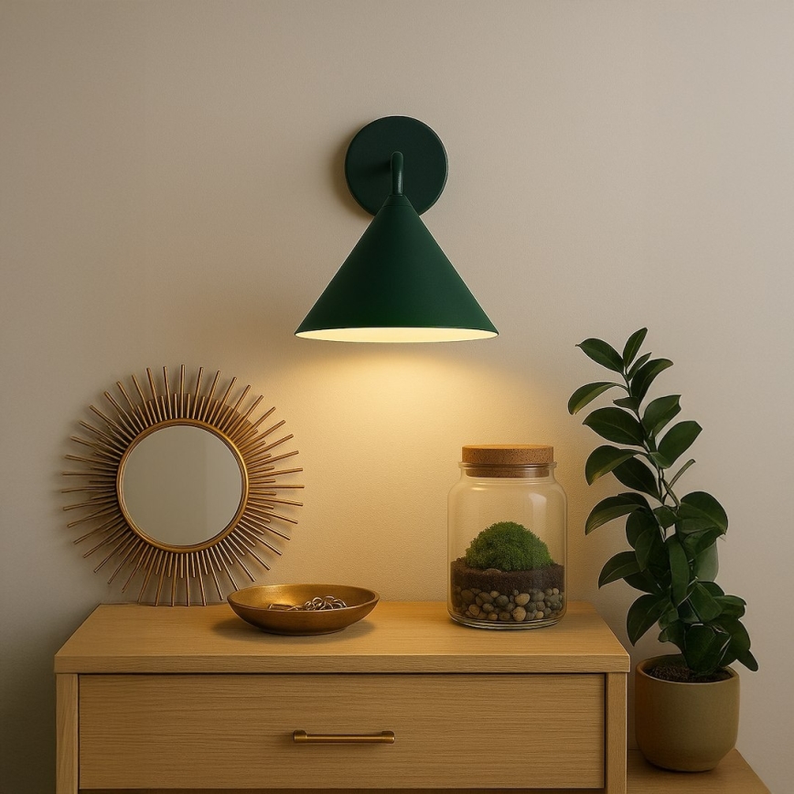 Seinavalgusti CAPITAL 1xGX53/15W/230V roheline