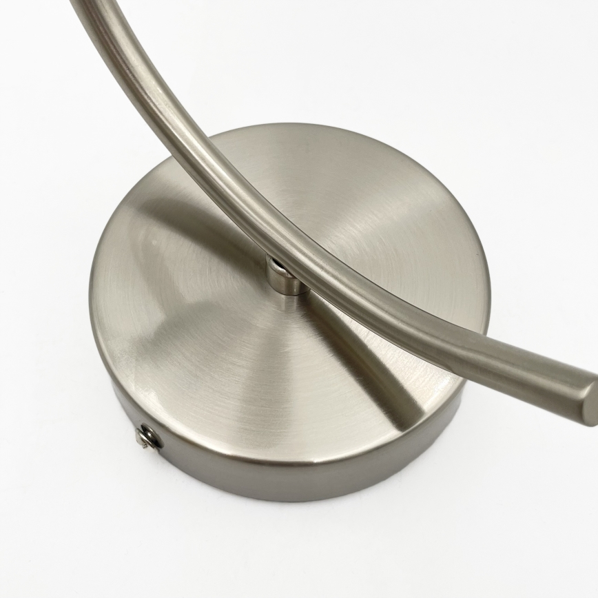 Seinavalgusti DONNA 1xE27/60W/230V nikkel