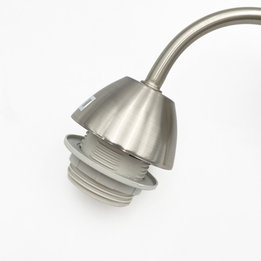 Seinavalgusti DONNA 1xE27/60W/230V nikkel