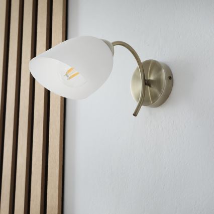 Seinavalgusti DONNA 1xE27/60W/230V paatina