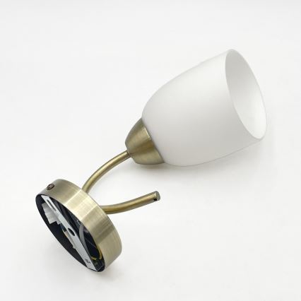 Seinavalgusti DONNA 1xE27/60W/230V paatina