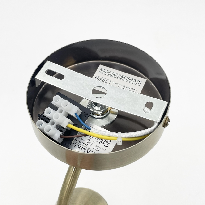 Seinavalgusti DONNA 1xE27/60W/230V paatina