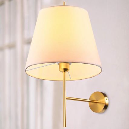 Seinavalgusti ELENA 1xE27/20W/230V valge