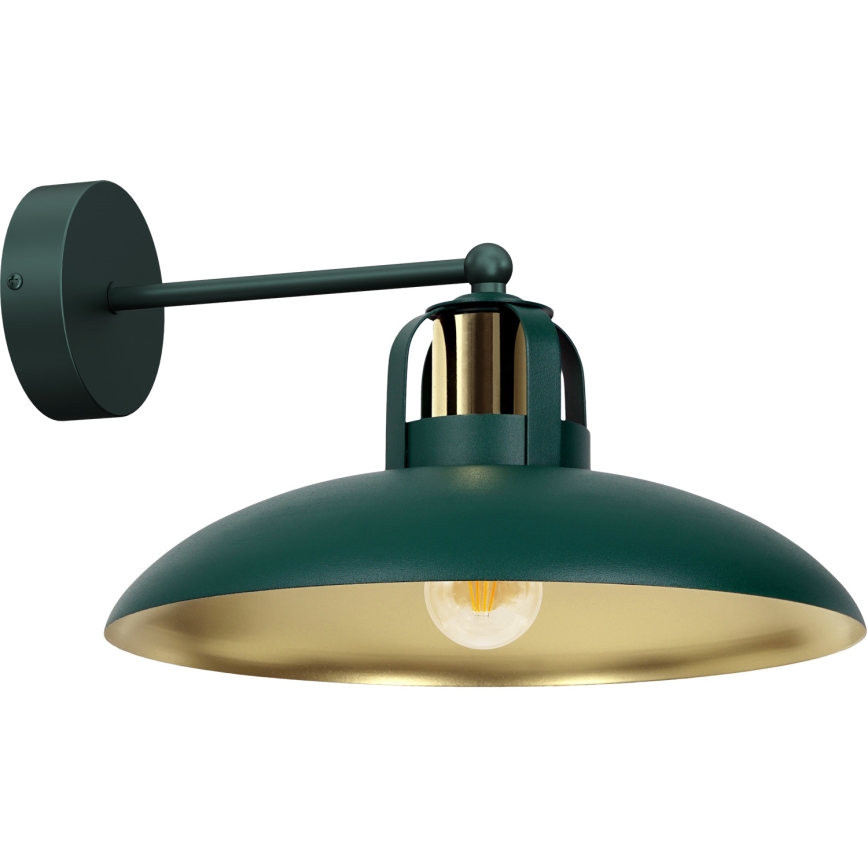Seinavalgusti FELIX 1xE27/60W/230V roheline