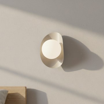 Seinavalgusti FIERO 1xG9/8W/230V beež