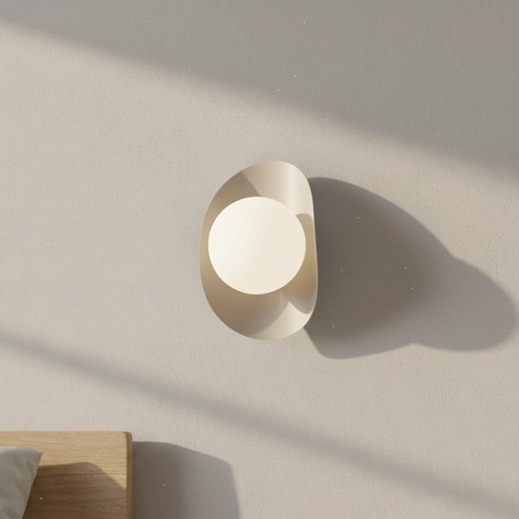 Seinavalgusti FIERO 1xG9/8W/230V beež