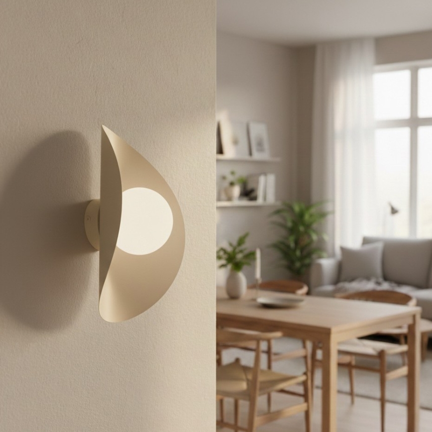 Seinavalgusti FIERO 1xG9/8W/230V beež