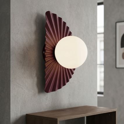Seinavalgusti FLORA 1xG9/8W/230V punane