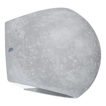 Seinavalgusti GLOBE 2xG9/8W/230V betoon/hall