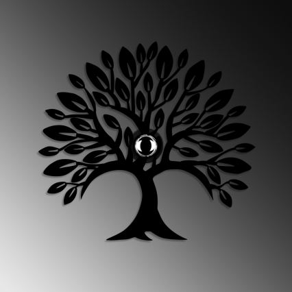 Seinavalgusti HEART TREE 1xE27/40W/230V, must