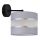 Seinavalgusti HELEN 1xE27/15W/230V hall/must