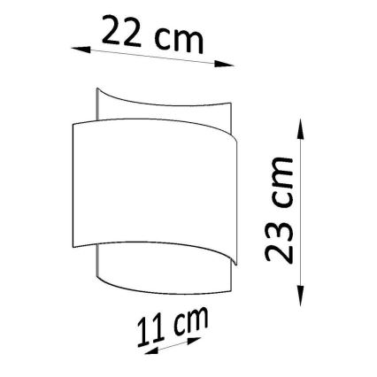 Seinavalgusti IMPACT 1xG9/40W/230V must