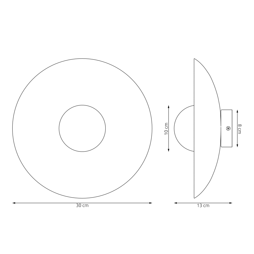 Seinavalgusti INSPO 1xG9/8W/230V must