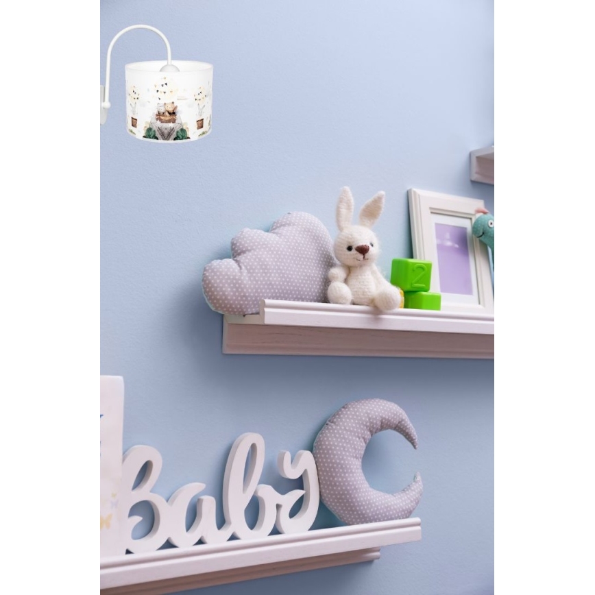 Seinavalgusti lastele BEARS 1xE27/60W/230V