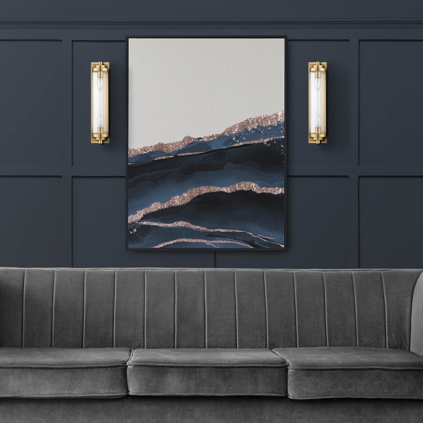 Seinavalgusti LORENZO 2xE14/40W/230V kuldne