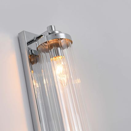 Seinavalgusti LORENZO 2xE14/40W/230V läikiv kroom