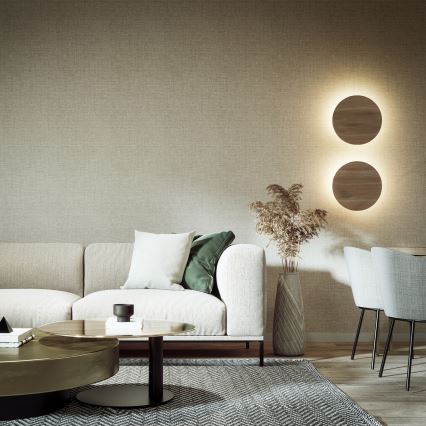 Seinavalgusti LUNA 4xG9/8W/230V d. 40 cm pruun