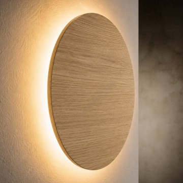 Seinavalgusti LUNA 4xG9/8W/230V, läbimõõt 40 cm, tamm