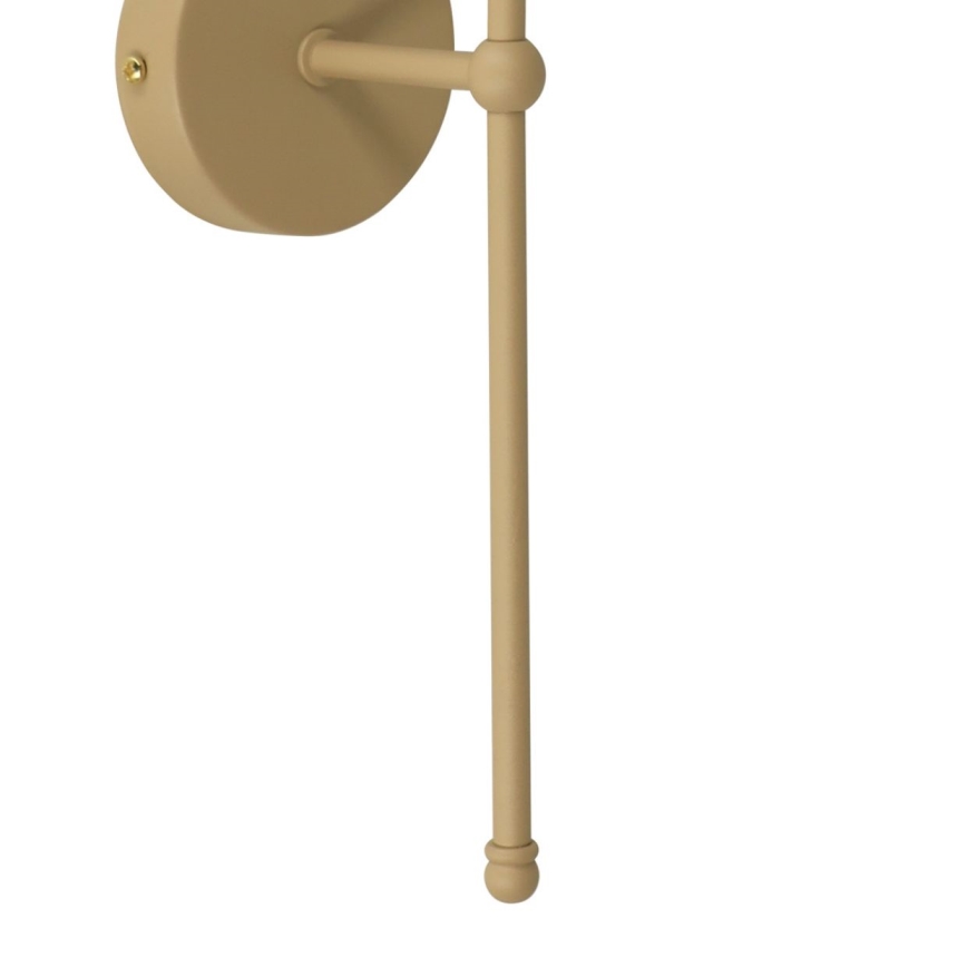 Seinavalgusti MADELA 1xE14/40W/230V must/beež