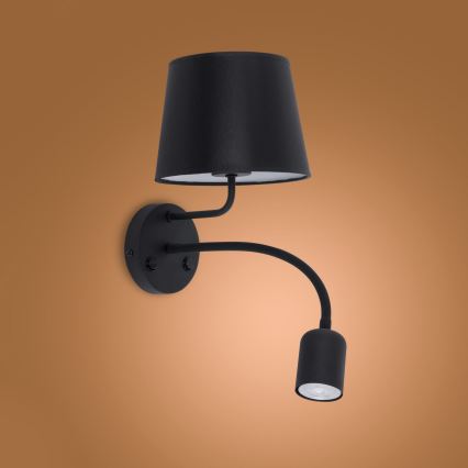 Seinavalgusti MAJA 1xE27/15W/230V + 1xGU10/10W/230V must