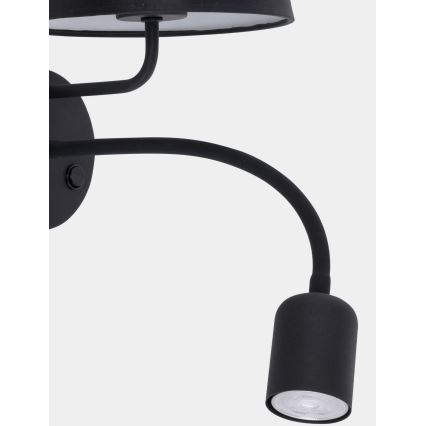 Seinavalgusti MAJA 1xE27/15W/230V + 1xGU10/10W/230V must