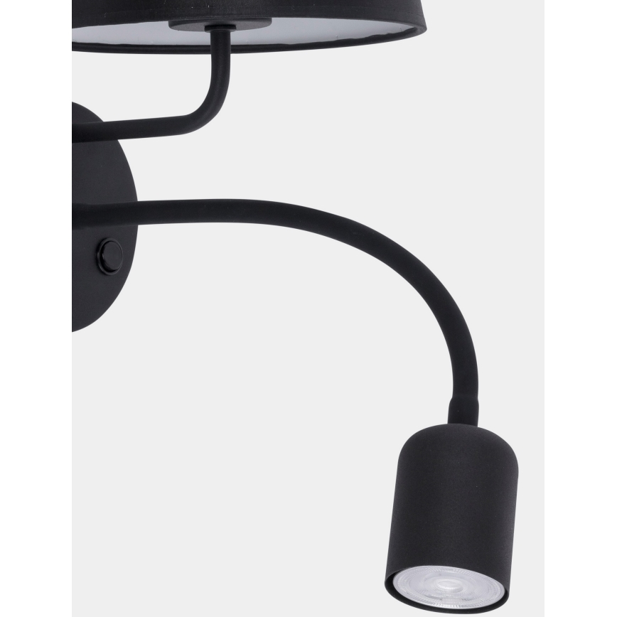 Seinavalgusti MAJA 1xE27/15W/230V + 1xGU10/10W/230V must
