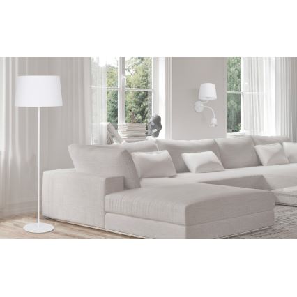 Seinavalgusti MAJA 1xE27/15W/230V + 1xGU10/10W/230V valge