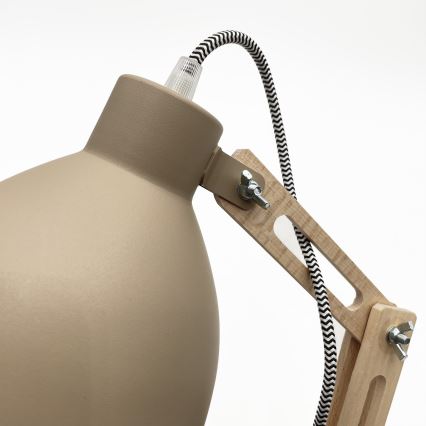 Seinavalgusti MARCELLO 1xE27/15W/230V beež