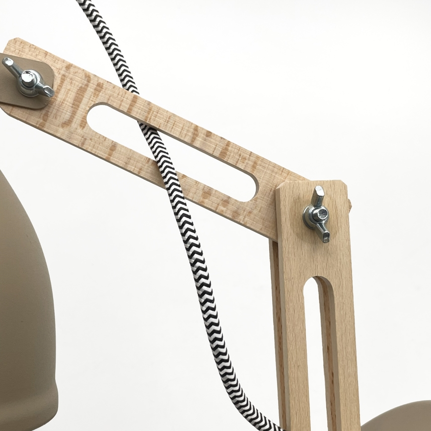 Seinavalgusti MARCELLO 1xE27/15W/230V beež