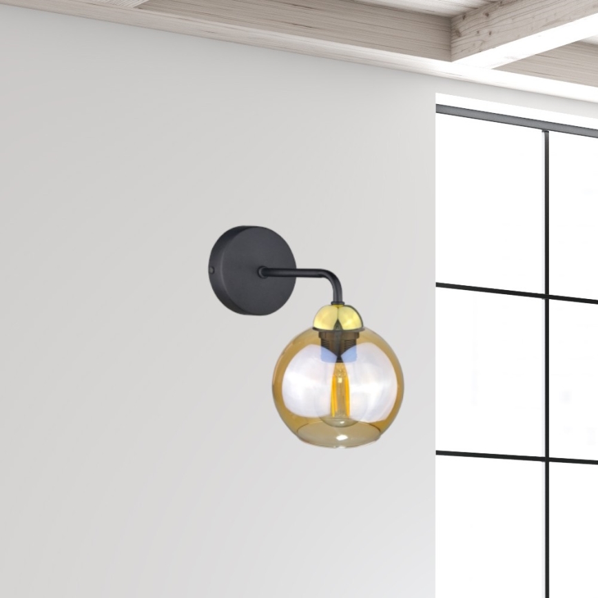 Seinavalgusti MELLE GOLD 1xE27/60W/230V