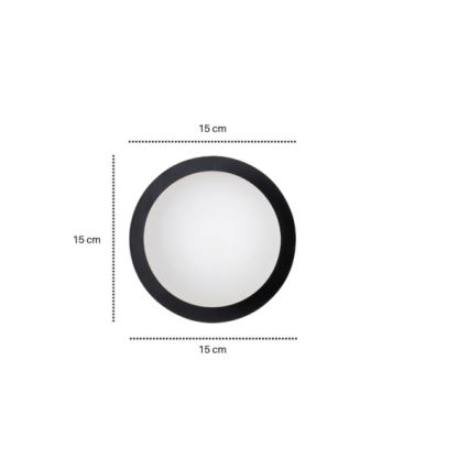 Seinavalgusti MINERVA 1xE14/10W/230V must