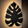 Seinavalgusti MONSTERA 3xG9/8W/230V must
