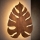 Seinavalgusti MONSTERA 3xG9/8W/230V pruun