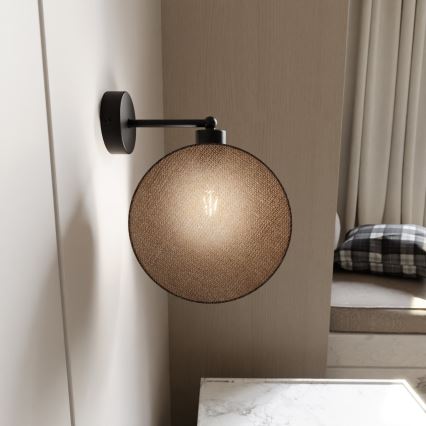 Seinavalgusti MOTIF 1xE14/10W/230V beež