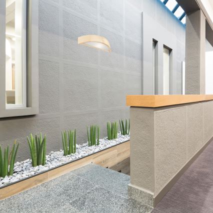 Seinavalgusti NATURAL 1xE27/60W/230V mänd/beež