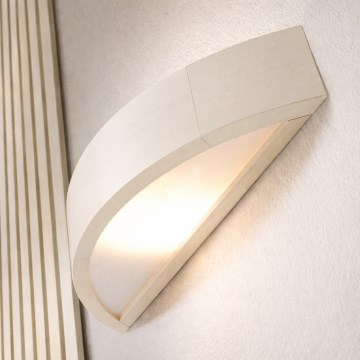 Seinavalgusti NATURAL 1xE27/60W/230V mänd/kreem