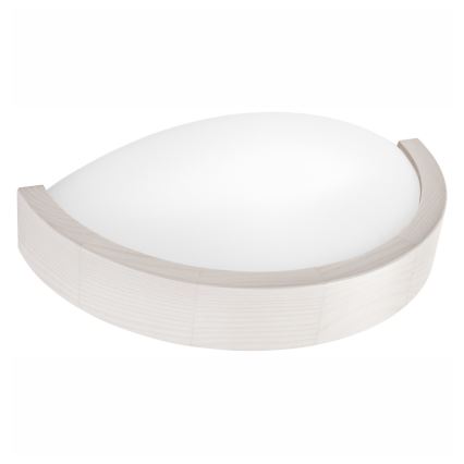 Seinavalgusti NATURAL SLIM 1xE27/60W/230V mänd/valge