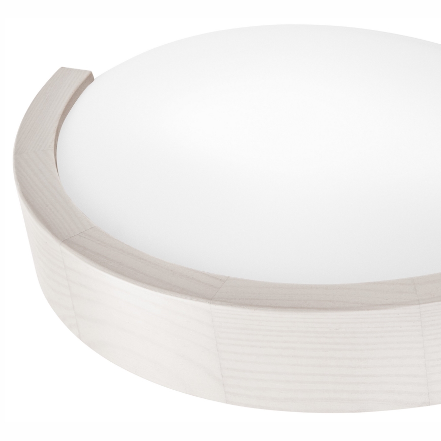 Seinavalgusti NATURAL SLIM 1xE27/60W/230V mänd/valge