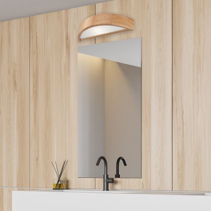 Seinavalgusti OAK 1xE27/60W/230V, tammepuidust