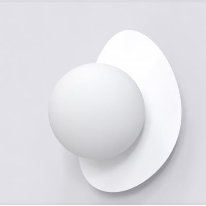 Seinavalgusti OVO 1xG9/8W/230V valge