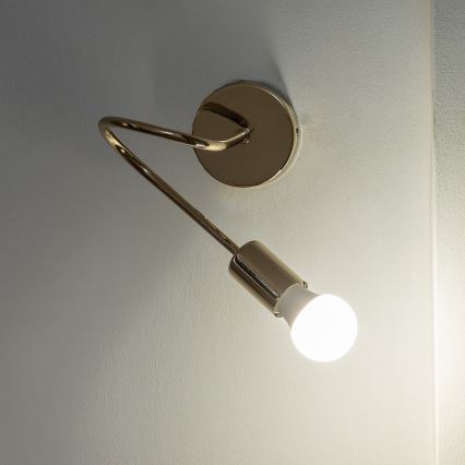 Seinavalgusti OXFORD 1xE27/15W/230V, kuldne