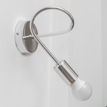 Seinavalgusti OXFORD 1xE27/15W/230V läikiv kroom